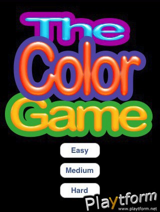 Color Game (iPhone/iPod)