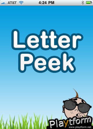 Letter Peek - ABC Flashcards for toddlers (iPhone/iPod)