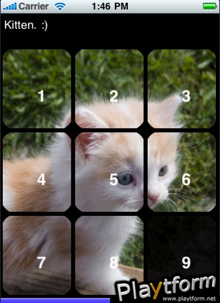 Cats 15 Puzzle (iPhone/iPod)