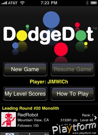 DodgeDot (iPhone/iPod)