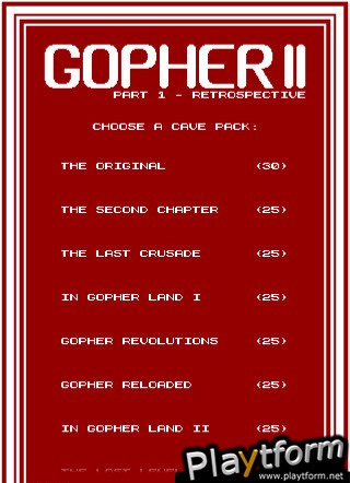 Gopher 2, Part 1 - Retrospective (iPhone/iPod)