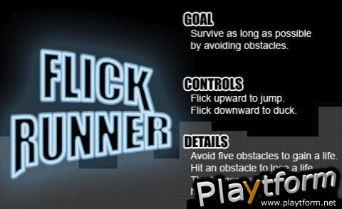 Flick Runner (iPhone/iPod)