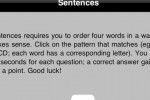 Arranging Sentences (iPhone/iPod)