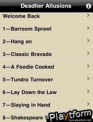Deadlier Allusions (iPhone/iPod)