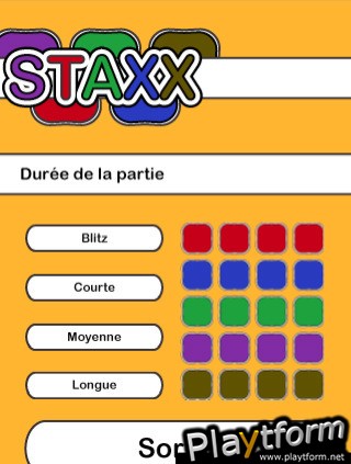 Staxx (iPhone/iPod)