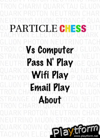 Particle Chess (iPhone/iPod)