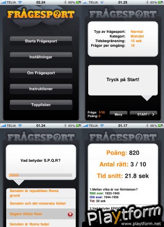 Fragesport (iPhone/iPod)