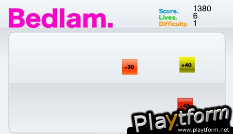 Bedlam. Crazy puzzle (iPhone/iPod)