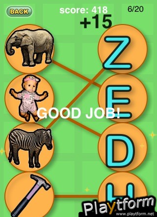 Easy Match Letters (iPhone/iPod)