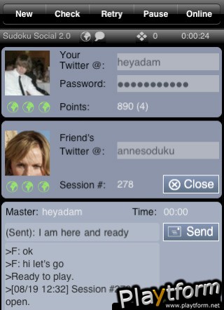 Sudoku Social (iPhone/iPod)