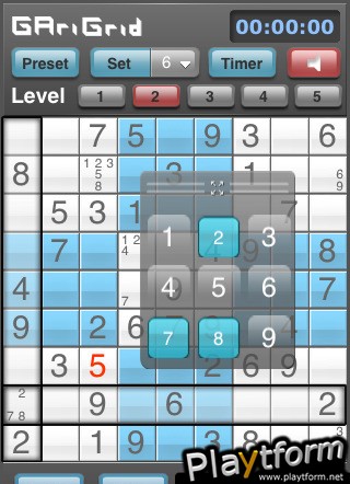 GAriGrid Professional Sudoku (iPhone/iPod)