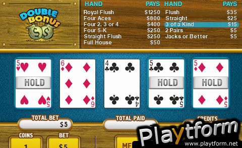 HOYLE Video Poker (iPhone/iPod)