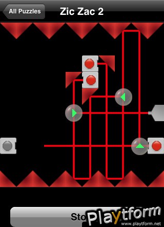 Laser Puzzle Game (iPhone/iPod)