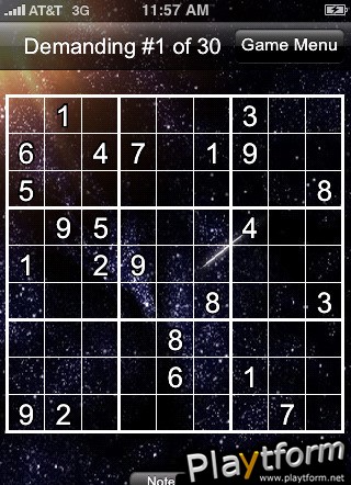 Sudoku Sensation! (iPhone/iPod)