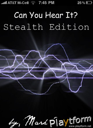 Can You Hear It? Stealth Edition (iPhone/iPod)