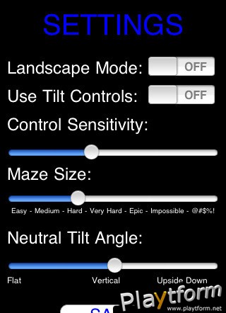 MyMaze3D (iPhone/iPod)