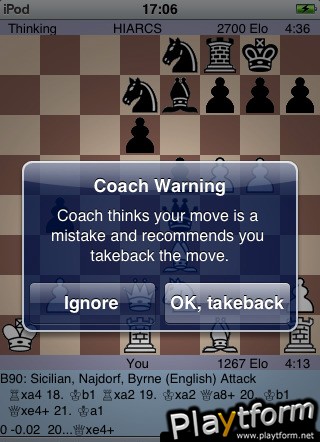 HIARCS Chess (iPhone/iPod)