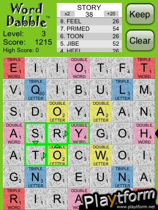 Word Dabble (iPhone/iPod)