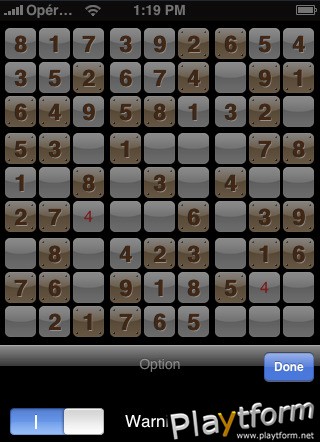 SUDOKU new (iPhone/iPod)