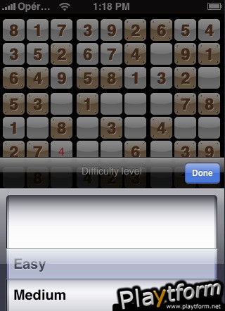 SUDOKU new (iPhone/iPod)