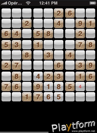 SUDOKU new (iPhone/iPod)