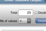Killer Sudoku Helper (iPhone/iPod)