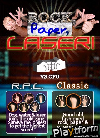 Rock Paper Laser! (iPhone/iPod)