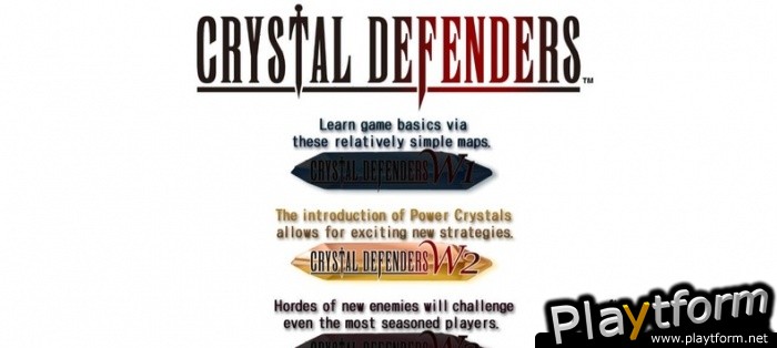 Crystal Defenders (PlayStation 3)