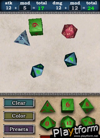 Dice Roller (iPhone/iPod)