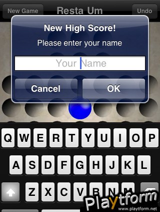 Peg Solitaire 1.0 (iPhone/iPod)