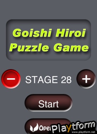 Goishi Hiroi Puzzle Game (iPhone/iPod)