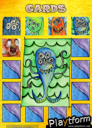 Monster Memory 2D (iPhone/iPod)