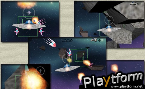 Space Mission - 3D Shoot 'em up (iPhone/iPod)