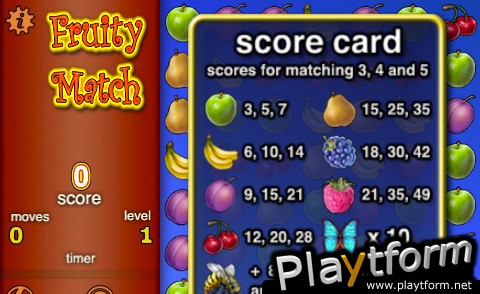 Fruity Match (iPhone/iPod)