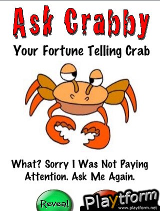 Ask Crabby: Your Fortune-Telling Crab! (iPhone/iPod)