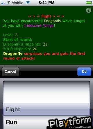 Legend of the Green Dragon Mobile (iPhone/iPod)