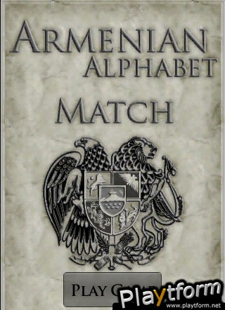 Armenian Alphabet Match (iPhone/iPod)