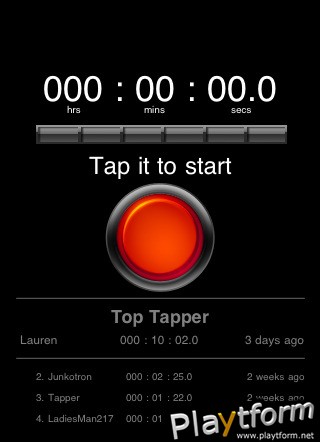 How Long Can You TapIt? (iPhone/iPod)