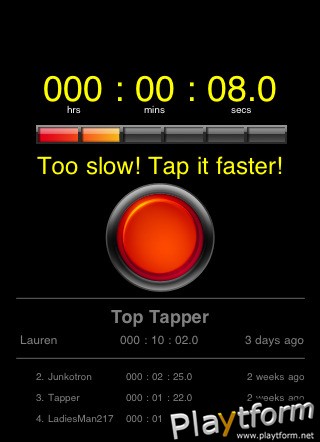 How Long Can You TapIt? (iPhone/iPod)