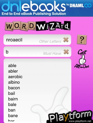 Word Wizard-word extractor (iPhone/iPod)