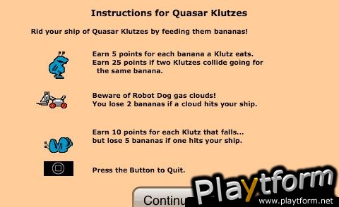 Quasar Klutzes (iPhone/iPod)