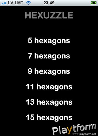 Hexuzzle (iPhone/iPod)