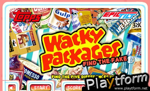 Wacky Packs - Find the Fake (iPhone/iPod)