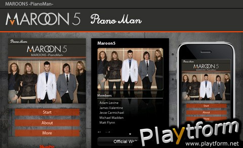 Piano Man Maroon 5 (iPhone/iPod)