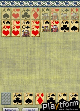 Algerian Patience Solitaire (iPhone/iPod)