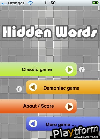 Hidden Words (iPhone/iPod)