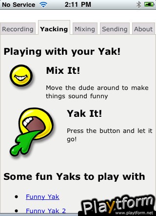 Yakety Yak (iPhone/iPod)