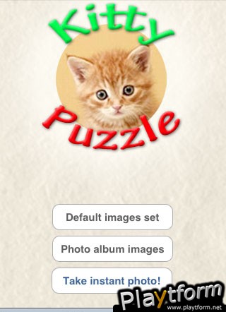 Kitty Puzzle (iPhone/iPod)