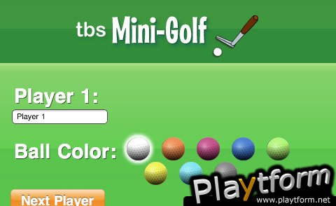 tbs Backyard Mini Golf (iPhone/iPod)