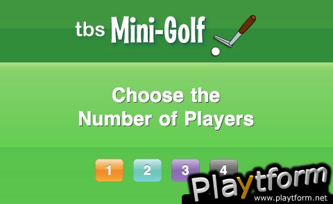 tbs Backyard Mini Golf (iPhone/iPod)